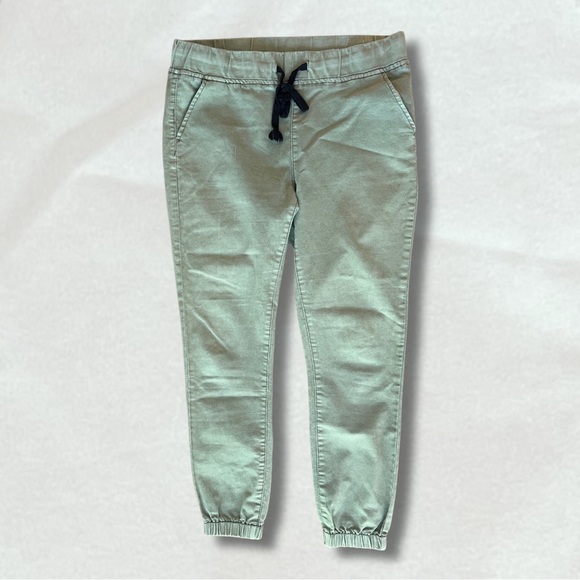 Pants - Casual Green Jogger Pants